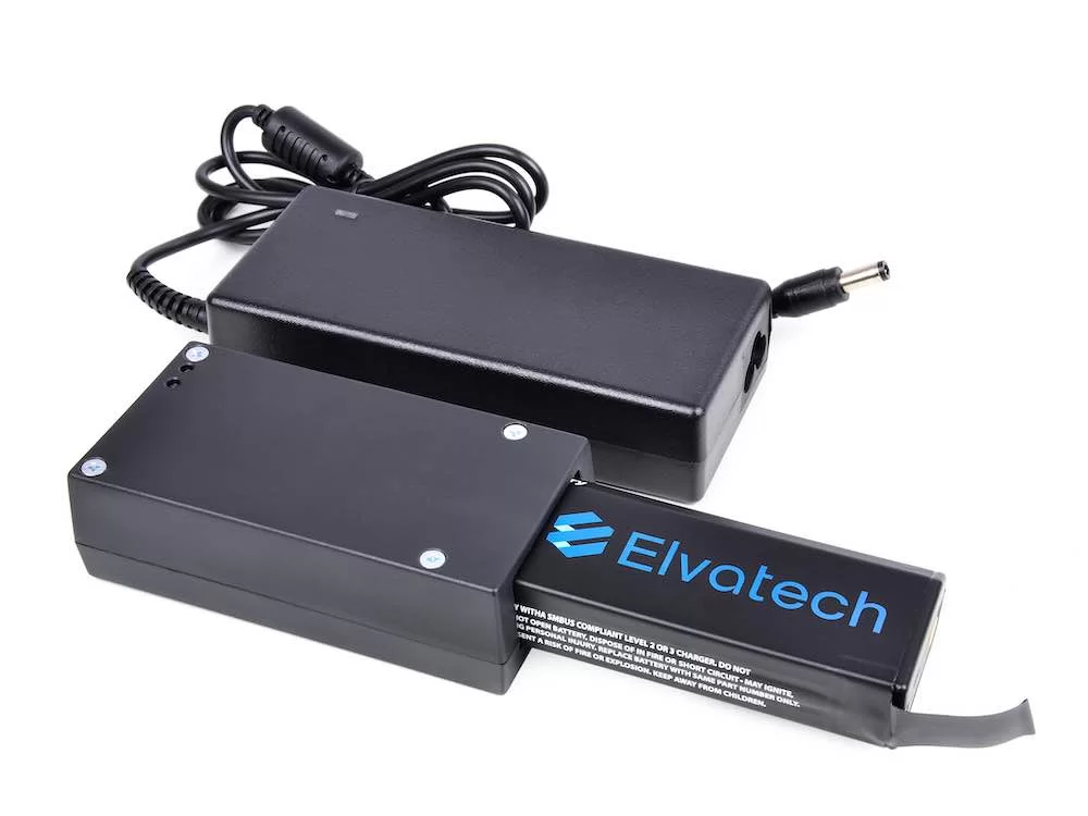 Charging unit and adapter for the ProSpector 2 analyzer